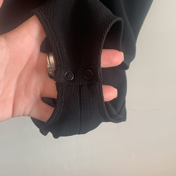 EXPRESS black bodysuit size small - Picture 5 of 7
